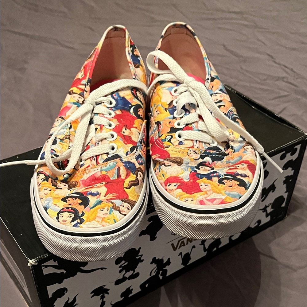 Vans Multicolor Disney Character Sneakers